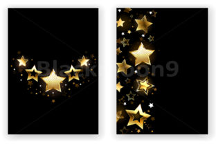 Download Brochure Design with Golden Stars - Brochure Collection