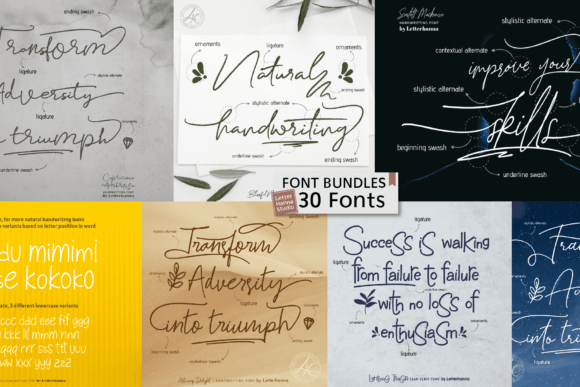 Download Handwritten Bundle - Premium Resources